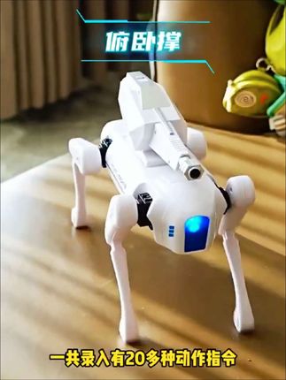 六一AI智能机器狗语音对话智能科技遥控编程ai智能电动男孩玩具#儿童玩具 #玩具推荐 #益智玩具 #机器狗#智能机器狗