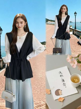 #显瘦穿搭 #大码女装 #穿搭 #气质穿搭 #小个子穿搭