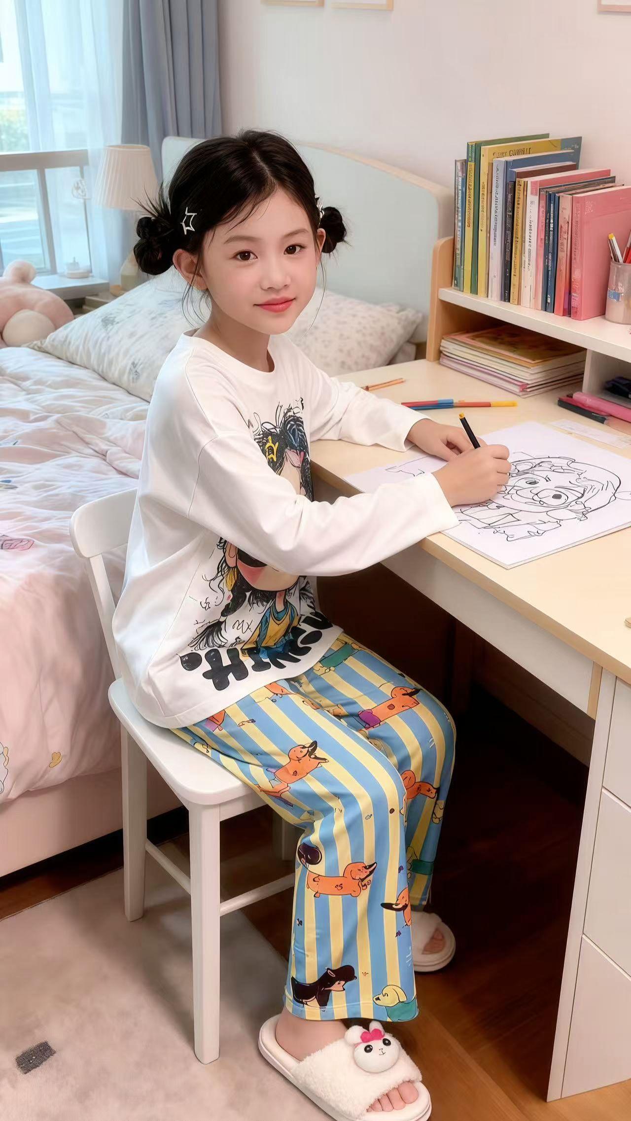当妈以后才能共情的一段话,我希望我的孩子,一看就是被养的很好的小孩,天天都有整洁得体的穿着,不用等到衣服脏的不行再换,有长度适中的头发和指甲,有变着花样的一日三餐,还有超级爱她的爸妈,她并不需要有多优秀,也不用替我们争光,只要健康快乐就可以,我始终坚信,童年得到的爱,会是她长大后的光,这满满的安全感,也会成为他抵抗一切风雨的底气。#家居服 #情感共鸣 #秋冬穿搭 #儿童穿搭 #儿童睡衣