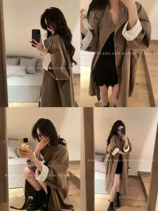 型走老钱风衣外套##慵懒舒服#琥珀流光系列,时尚舒服🍂✨让你人在衣中晃的感觉✨谁穿谁瘦