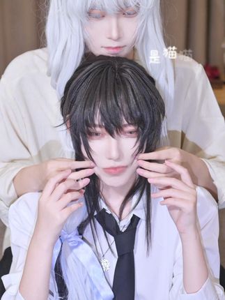 是猫猫 但塔柳版 #谢塔 #白柳 #塔柳 #cos #我在惊悚游戏里封神