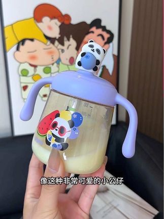 想要宝宝喝奶又快又多的你就直接一步到位#牛奶杯 准没错#贝亲 #贝亲牛奶杯 #吸管杯 #儿童水杯