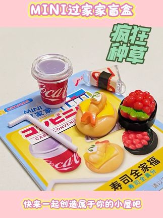 MINI过家家盲盒 快来一起创造你的小屋吧#好物分享 #少女心爆棚 #玩具 #盲盒 #微缩食玩