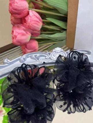 #夏天穿裙子一定要扎一次低丸子头,提升气质又温柔浪漫。出门游玩拍照,美得路人一步三回头!用这个网纱褶皱丸子抓夹,把头发这样轻轻一挽,再一压,最后往头顶的位置一固定,一个饱满圆润的丸子就完成了。喜欢的姐妹们赶紧试试吧!视频左下角小黄车就有!#每日分享 #头饰搭配 #发圈头绳