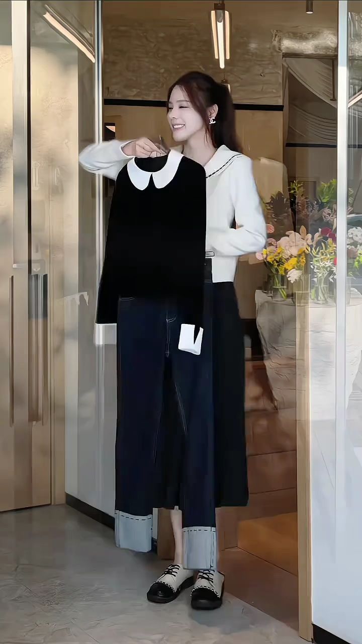 #秋季搭配 #美出高级感 #面料柔软舒适 #洋气减龄 #今天穿什么 @巨量千川 @DOU+小助手