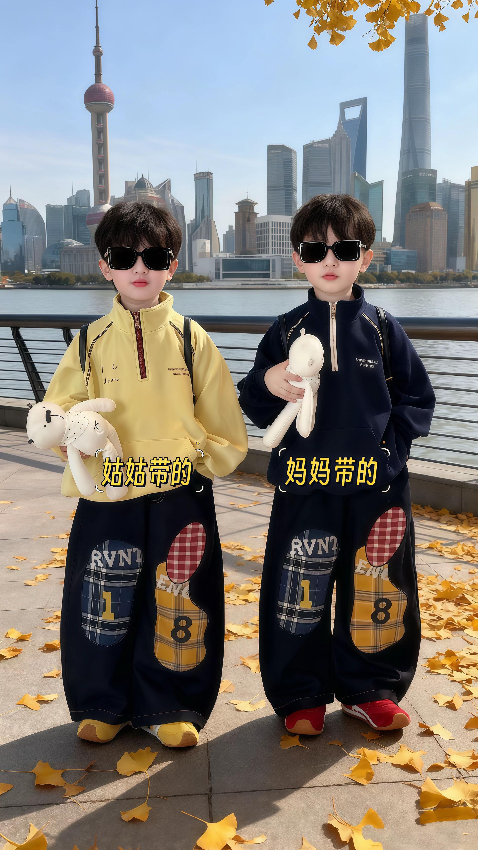 #秋季不露腿穿搭 #秋冬穿搭新鲜感在线 #早秋冷冽又随性的气质穿搭 #潮童穿搭 #高品质童装 @抖加🔥上热门🔥dou+🔥热点宝 @抖音创作小助手