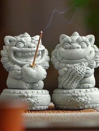 茶桌摆上这对小萌宠,品茶的乐趣不就来了嚒? #茶空间 #茶生活 #茶宠摆件 #寓意好物 #礼物推荐