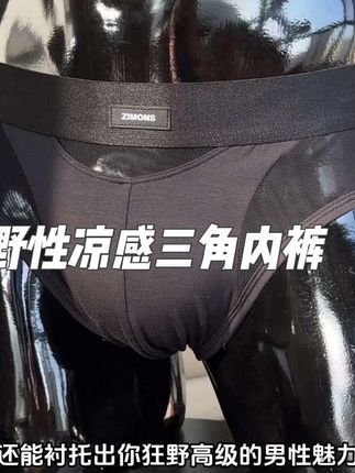少爷们这款内裤也太懂男人了!网纱拼接莫代尔面料,既有舒适又能透气!#三角内裤男款 #内裤男款