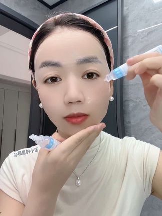 #生理盐水 小只装的太方便了!一次刚好一只,小脸敷完水当当的#女生必备