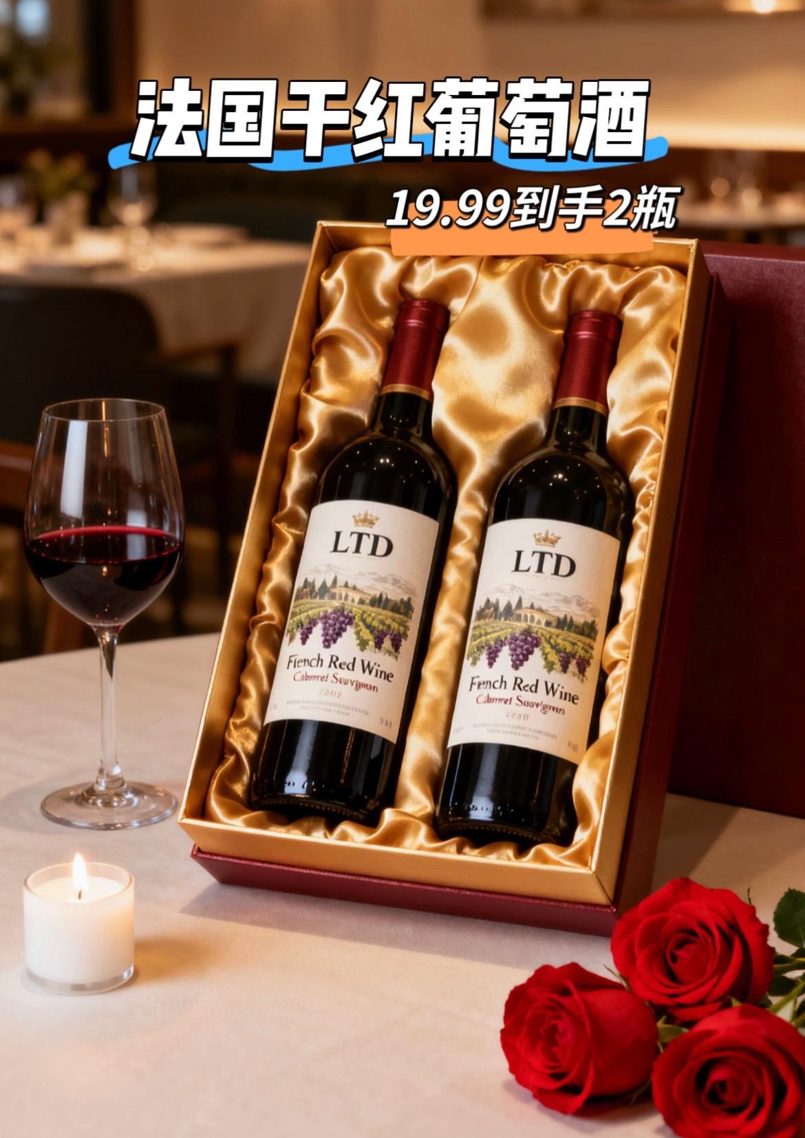 精选优质葡萄!经传统工艺精心酿造,酒体饱满,单宁细腻。轻抿一口,果香在舌尖层层绽放,余韵悠长。无论是独处小酌,还是与亲友共享,都能为时光增添一抹优雅与醇厚,开启一场味蕾的法式浪漫之旅。#干红葡萄酒 #红酒 #品酒品人生 #强烈推荐 #小酌怡情