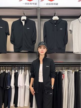李宁秋款套装~ #运动套装穿搭 #户外穿搭 #春秋穿搭 #正品保证