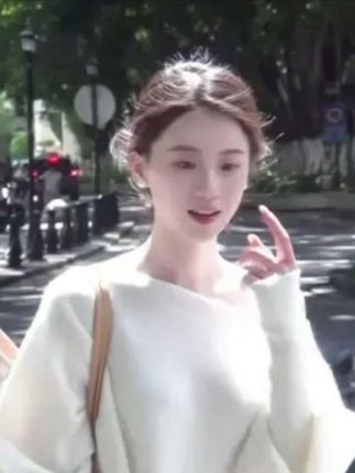 #女神范 #清纯甜美 #街拍小姐姐穿搭