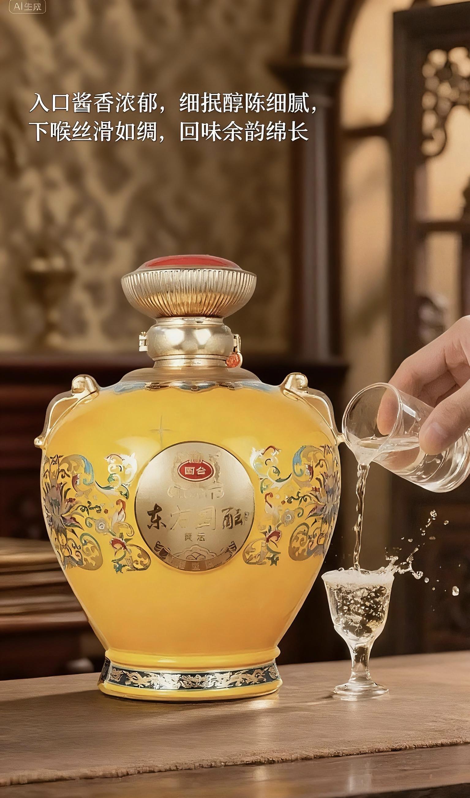 这酒体,这酒花,高端酱酒的品质,国台二点五升约五斤的黄坛酒他来了,你们身边有没有喜欢这种级别的封坛酒的朋友啊?如果有的话呢,建议你推荐这一坛给他。这个国台的黄檀二点五升大坛酒,每个坛身呐都是非常的高端大气,帝王黄的配色。还有如意双耳、如意吉祥缠之连纹,喜事连连,里面都有独立的收藏编号,您放在家里真的是越存越香,没有喝过大哥们赶紧来!#高端酱酒 #高端白酒 #送礼佳品 #国台酒 #酒文化