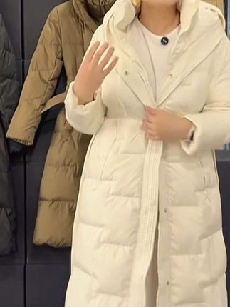 中长款白鸭绒羽绒服来大活动啦,都来薅羊毛吧,经典百搭款,很厚实很暖和#白鸭绒羽绒服 #显瘦遮肉 #无限回购的宝藏单品