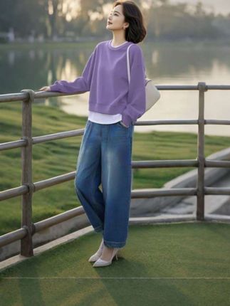 #春秋穿搭 #休闲穿搭 #松弛感穿搭 #轻松拿捏慵懒风穿搭 #秋日韩系穿搭走起