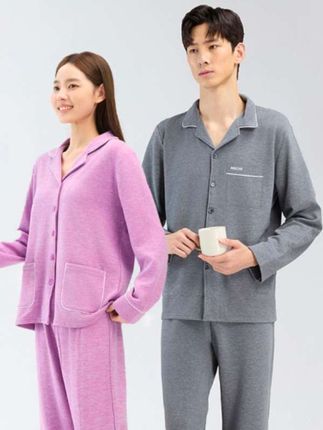 猫人蚕丝羊毛保暖双面绒睡衣#女冬季新款开衫情侣家居服#舒适家居服 #做工精细 #强烈推荐