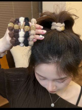 #发饰发夹 #头饰搭配 #网红发饰 #发圈头绳 #高弹力头绳