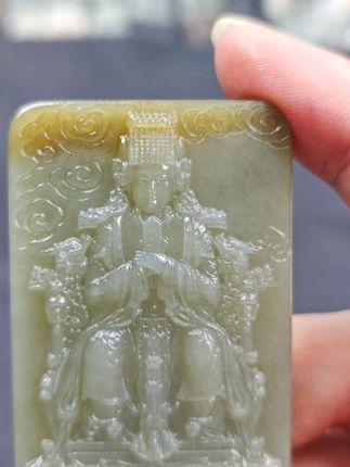 雕作品:妈祖