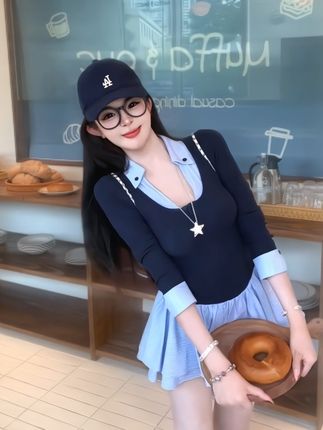 #学院风穿搭 #少女感 #开学穿搭 #早秋穿搭 #ootd