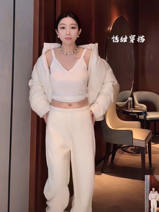 @恬甜穿搭 #品质女装#裤子#高档大气上档次 #美出高级感 #谁穿谁好看