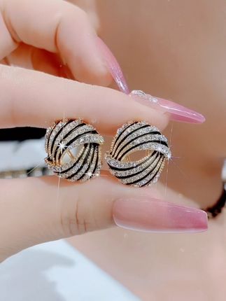 时尚方形精致耳钉耳环#耳饰控 #时尚饰品 #精美耳饰 #网红耳环