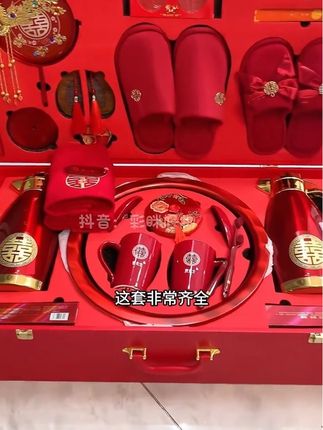 #结婚嫁妆 结婚礼女方陪嫁全套!#备婚日记 #备婚好物分享 #婚庆用品 #家有喜事