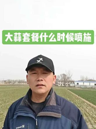 大蒜第一遍返青套餐最佳喷施时间