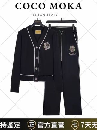 2025秋季新款长袖运动休闲套装女士时尚宽松烫钻潮流【TZ021】#运动休闲套装#烫钻潮流套装#女士时尚套装#爆款热卖中 #好物推荐🔥