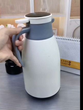 保温水壶家用玻璃内胆便携按压式热水瓶外壳加厚学生宿舍保温暖瓶#热水瓶#保温壶#按压式热水壶#保温暖瓶#保温水壶