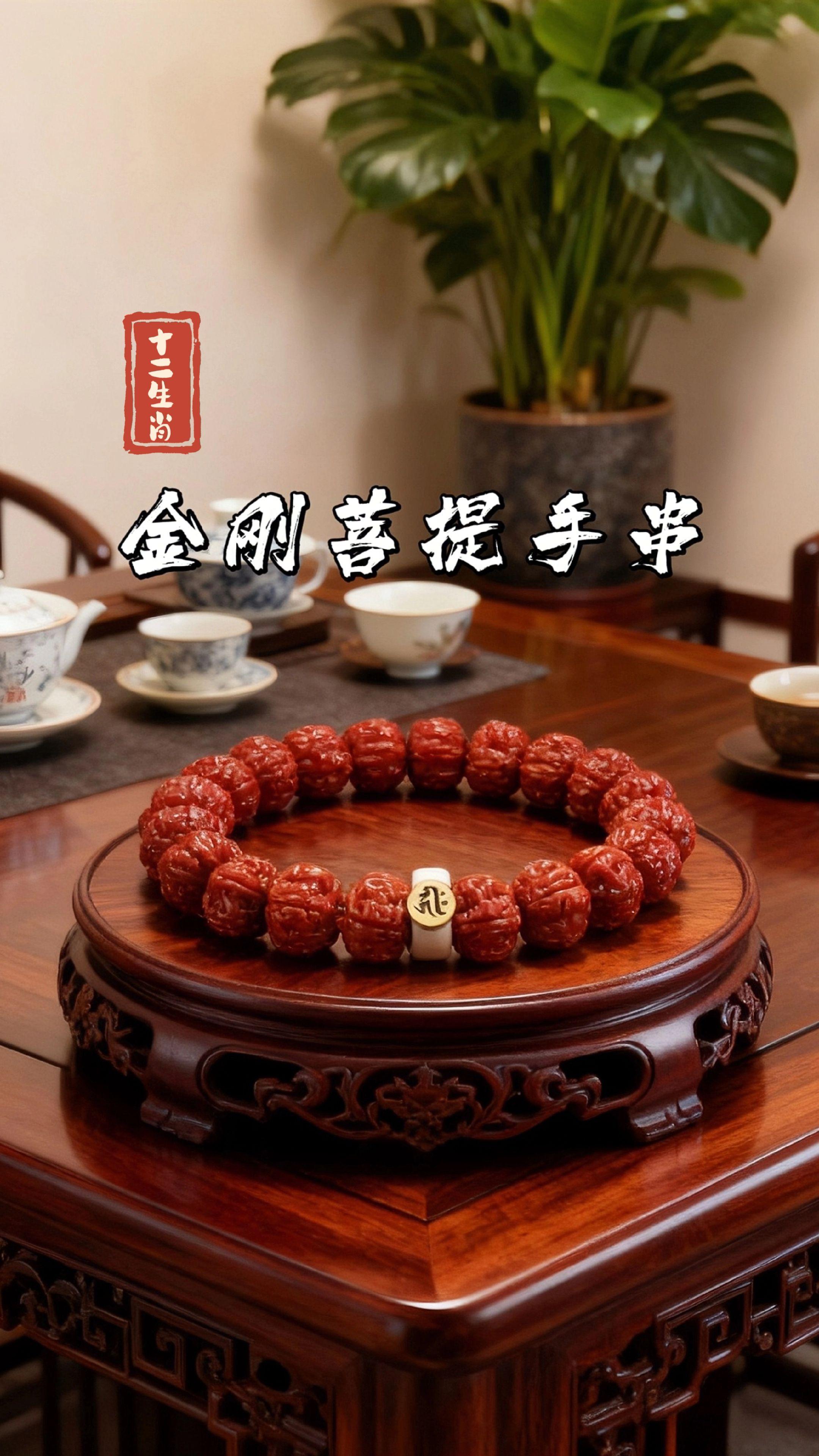 小金刚十二生肖菩提手串 #盘串 #菩提手串 #文玩手串 #盘它就完了 #金刚菩提