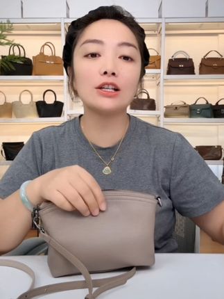 【雅鱼】真皮斜挎小包贝壳包头层牛皮女包女士手机包女款爆款包包#美包分享 #真皮女包#贝壳包#时尚洋气百搭