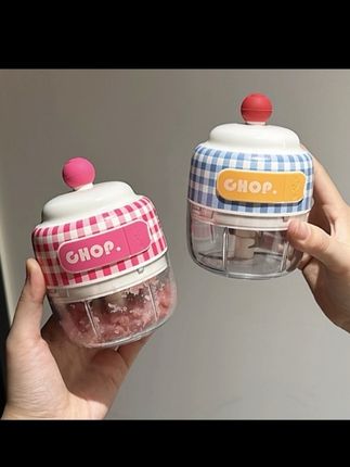 MOMO多巴胺电动迷你打蒜器宝宝辅食料理机家用捣蒜器压蒜器搅蒜器#厨房好物 #家居好物 #好物推荐🔥 #实用好物 #好物分享