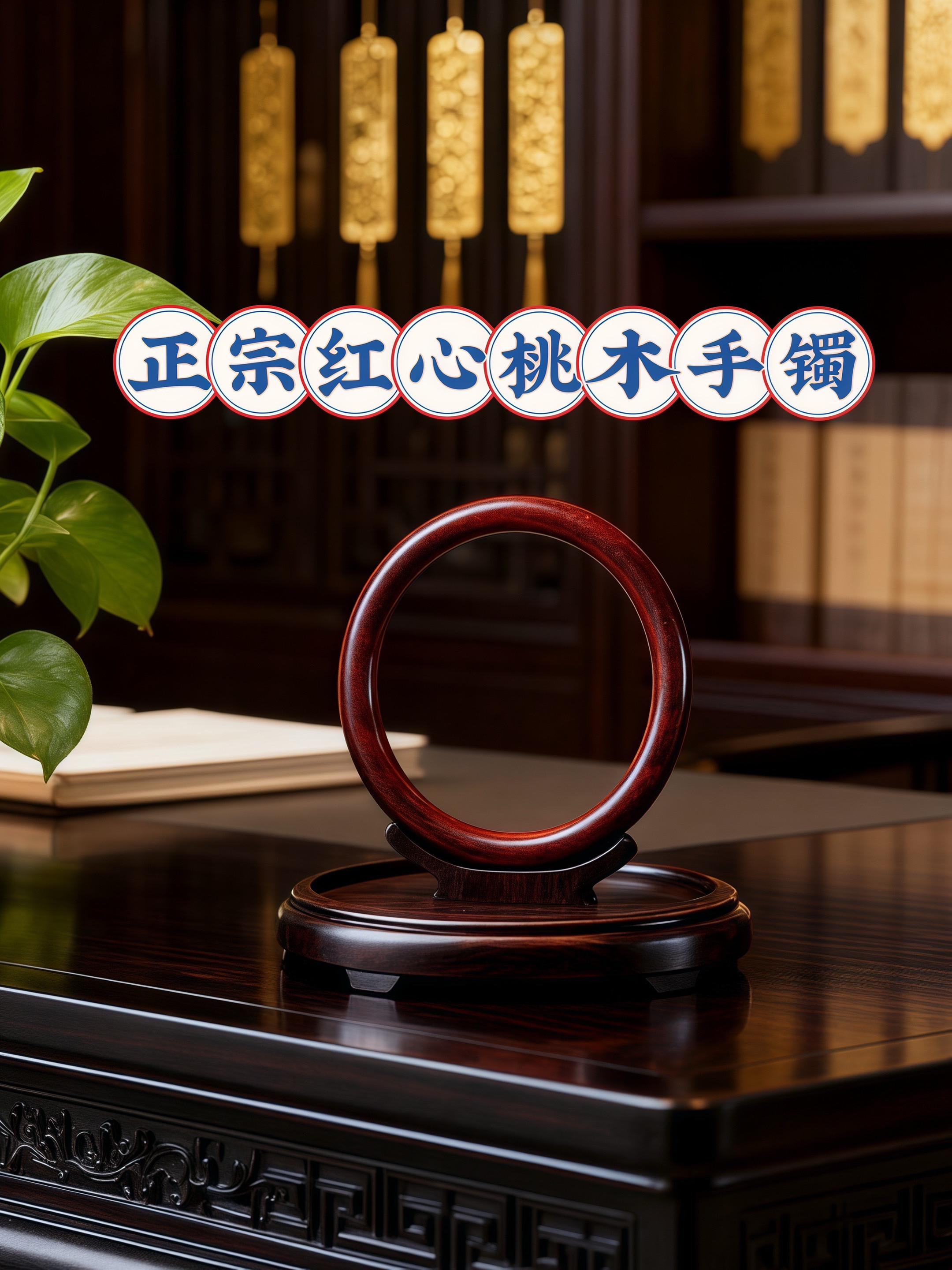 #桃木手镯#国风古韵 #中国传统文化 #绝绝子#谁戴谁好看