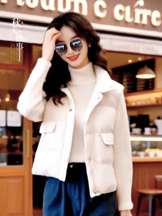 【秋冬新款立领保暖轻便保暖马甲】#时尚气质穿搭 #我的初冬穿搭look#冬日穿搭测评#素颜怎么把衣服穿好看#马甲