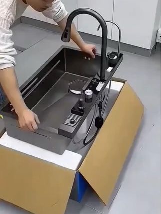 大单槽#洗菜盆 #厨房水槽 #厨房好帮手