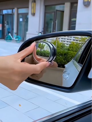 2025新款吸盘式倒车小圆镜360度超高清防水汽车后视镜曲面广角镜#倒车小圆镜 #吸盘式倒车镜 #倒车圆镜 #倒车镜 #倒车辅助镜