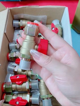 铜阀体前轮刹车开关挂车前方向轮断气阀甩挂开关大货车堵分泵开关#断气开关