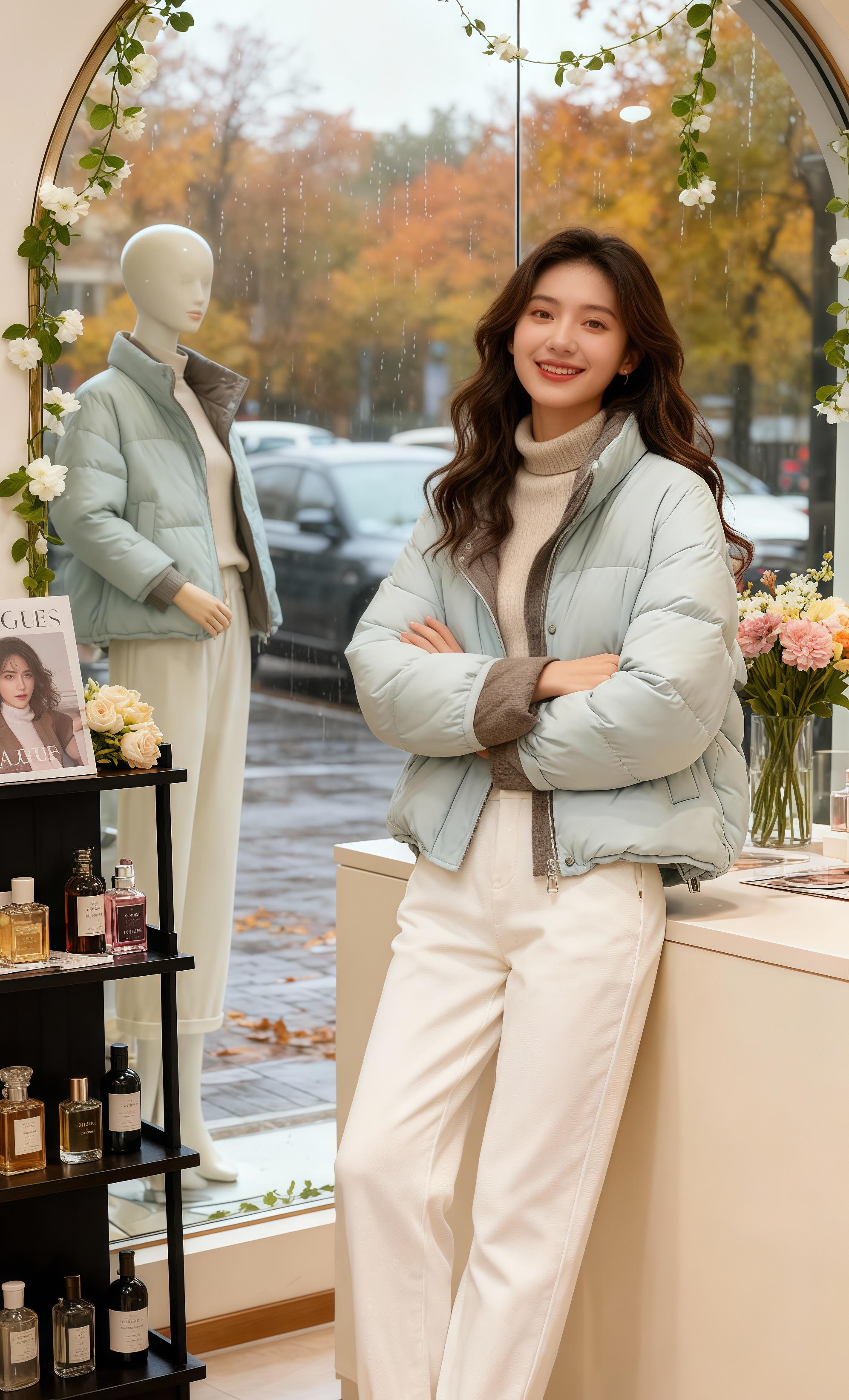 #秋冬穿搭 #秋冬时尚穿搭 #秋冬ootd #棉服外套 #棉服穿搭