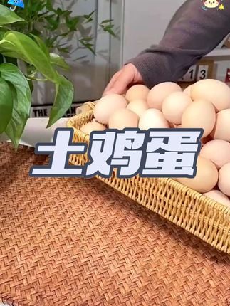 山林散养的土鸡蛋,这个价给咱发一箱50枚,品质真的挺好。#土鸡蛋 #散养土鸡蛋 #农产品