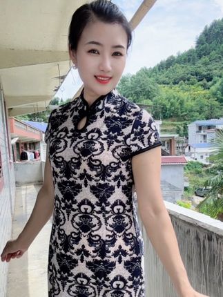 中式改良旗袍时尚气质连衣裙#面料柔软舒适 #不挑年龄不挑身材 #显瘦遮肉 #谁穿谁美