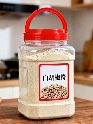 海南白胡椒粉|去腥提鲜的厨房良伴 精选海南优质白胡椒,颗颗饱满,经传统工艺研磨成粉。粉质细腻均匀,胡椒香气浓郁醇厚。无论是烹饪荤菜去腥,还是为汤羹、凉拌菜提味增香,都能发挥出色作用。小罐密封包装,防潮易存,助您轻松打造美味佳肴,是厨房必备的调味佳品。#海南白胡椒 #胡椒粉在美食中的作用仅次于食盐 #厨房好物 #好物推荐🔥 #胡椒粉的作用功效