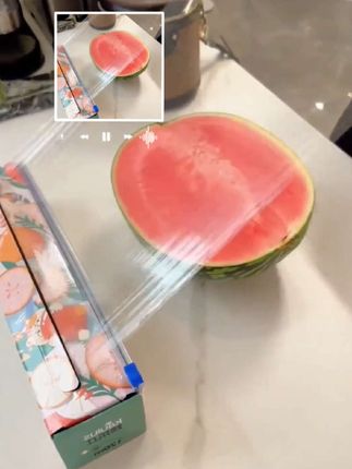 滑刀式保鲜膜#一次性保鲜膜#保鲜膜切割器 #家用必备