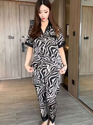 #家居服 #睡衣家居服 #面料柔软舒适 #可外穿睡衣 #在家也要美美哒