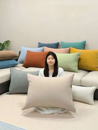 #雪尼尔抱枕 #长方形抱枕 #沙发靠背垫 #抱枕靠背垫 #雪尼尔靠背垫