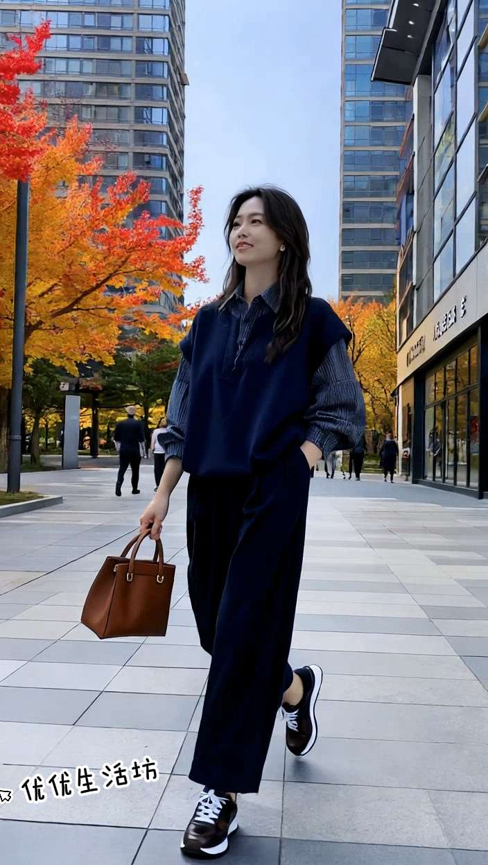 #减龄显瘦穿搭 #晒晒我的秋日穿搭 #秋季日常实用穿搭 #把日常衣服穿出新花样 #秋冬穿搭新鲜感在线