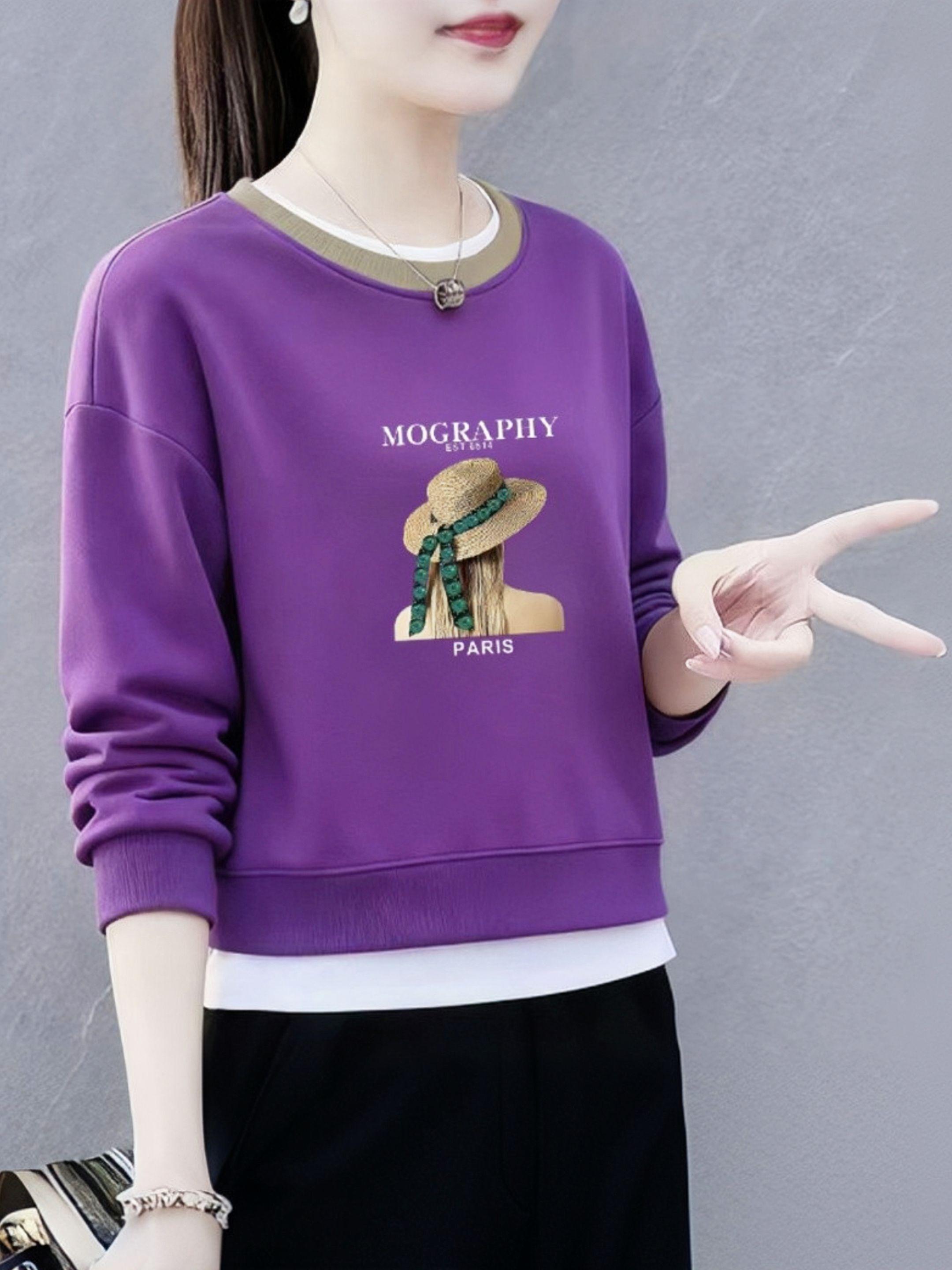 给妈妈的秋冬暖心衣!这假两件卫衣太懂她👚 给妈妈买衣服总踩坑?要么老气要么不合身,直到遇到这件华棉卫衣才省心!假两件设计自带层次感,不用费心搭配,出门遛弯、买菜都洋气。 华棉面料软乎乎的,加厚内里暖又亲肤,贴身穿也不扎。宽松大码版型特包容,遮肚藏肉还不臃肿,圆领设计衬得妈妈气色好。配裤子、裙子都百搭,妈妈穿一次就夸我会买! #中年妈妈秋冬穿搭 #假两件卫衣 #百搭上衣 #早秋穿搭三分钟出门不是梦 #森系少女感穿搭 @抖加🔥上热门🔥dou+🔥热点宝 @DOU+上热门 @DOU+小助手