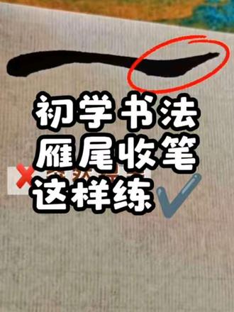 都说蚕头雁尾写好了,隶书就学会一半了,可你的雁尾总收笔无力,出锋没质感。手把手教你专业收笔技巧,轻松练出完美雁尾!#书法入门 #隶书教学视频 #书法干货分享