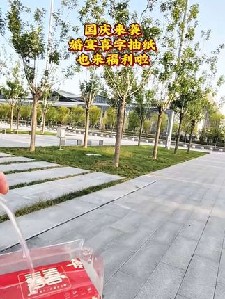 国庆来袭婚宴喜字抽纸也来活动啦结婚的宝宝看过来咱家这纸喜庆又大气#喜字抽纸#结婚用品#家庭用纸#纸巾#喜庆又大气