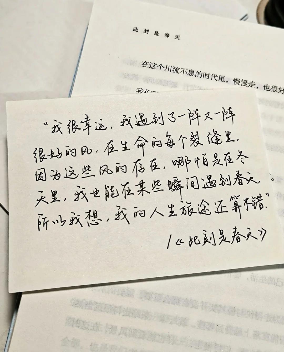 如果你也读卢思浩的书… #读书成长 #此刻是春天 #文学 #文字的力量 #阅读分享