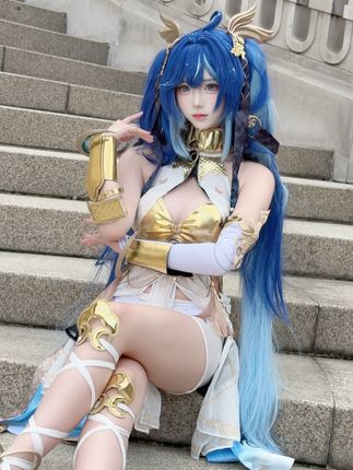 我叫尤诺 你叫啥 @惠子iiiiii. #鸣潮尤诺 #鸣潮日以灼锋月以流明